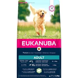Hundfoder Eukanuba Adult Large breed, 2,5 Kg