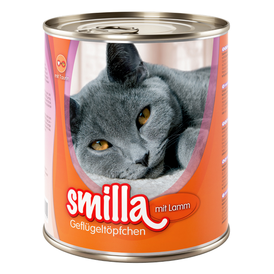 Smilla Poultry Pot 6 x 800 g - Mört fjäderfäkött med lamm