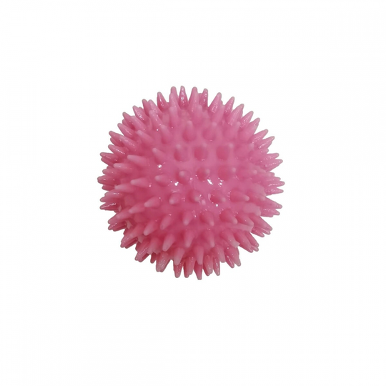 Bark-a-Boo Marshmallow Jungle TPR Spikboll Rosa 7 cm