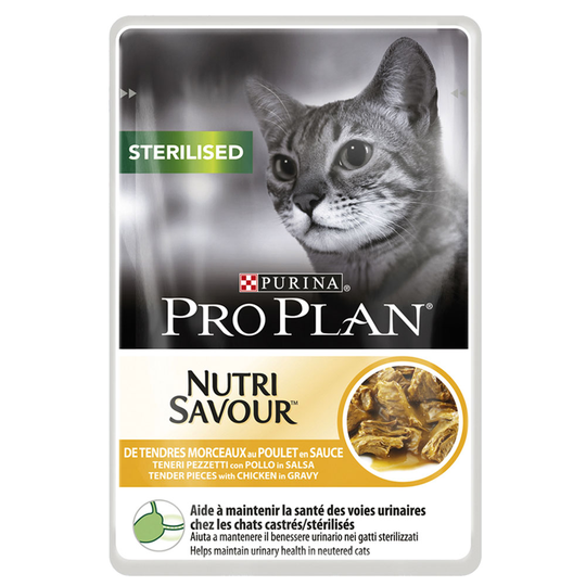 Pro Plan Sterilised 6 x 85 g Chicken