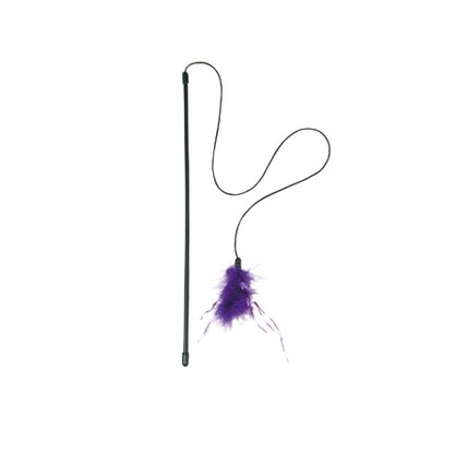 Kattleksak Rod with Plumeau Lila
