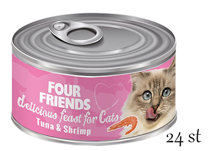 Four Friends Tuna & Shrimp 24-pack
