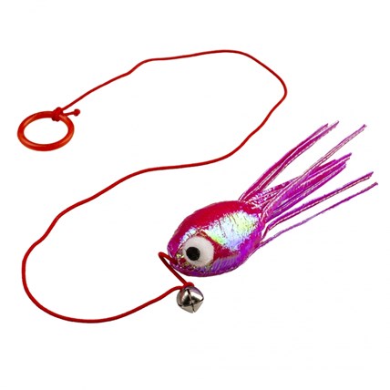 Kattleksak Duvo Blänkande Bläckfisk Rosa