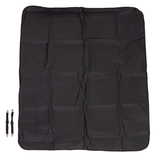 Bagageskydd Mucky Pup - L 150 x B 120,5 cm, svart