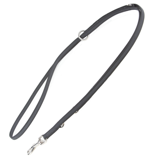 JULIUS-K9® koppel, gummerat - L 220 cm x B 20 mm, upp till max. 50 kg