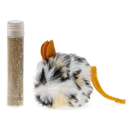 Kattleksak Herby med påfyllningsbar kattmynta