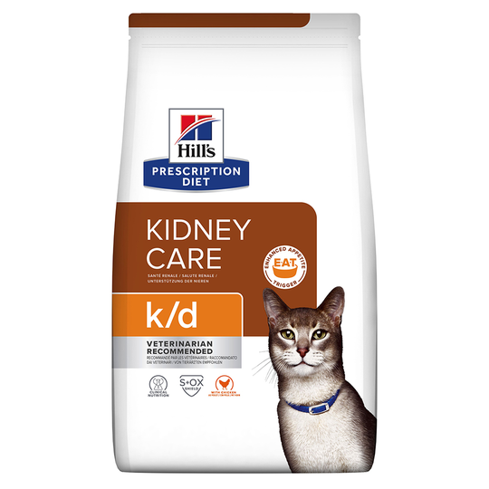 Hill's Prescription Diet k/d Kidney Care Chicken kattfoder - 1,5 kg