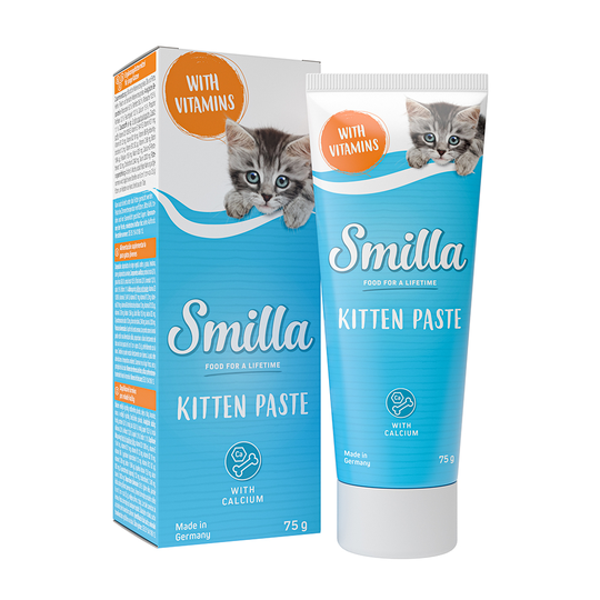 Ekonomipack: 3 tuber Smilla kattpastej till lågt pris! - Kitten kattpastej (3 x 75 g)