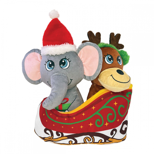 KONG Holiday Occasions Släde med Djur