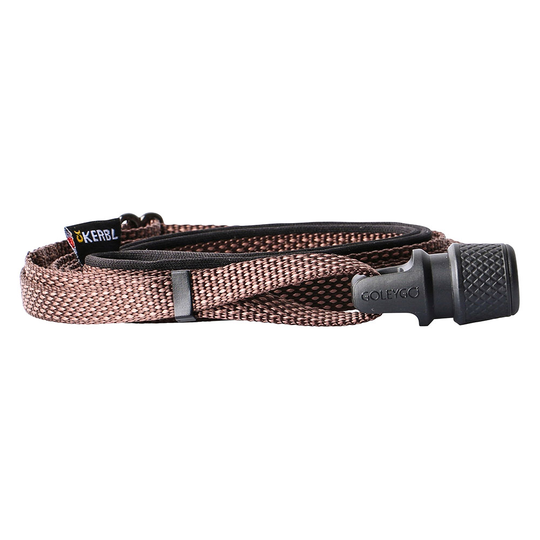 GOLEYGO bandkoppel, brunt - by Kerbl - Stl. S: 140 - 200 cm långt, 10 mm brett