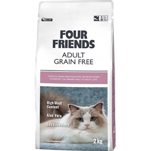 Kattmat Four Friends Grain Free Adult, 2 kg