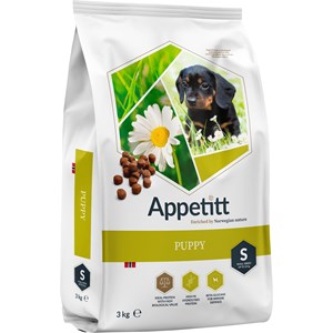 Hundfoder Appetitt Puppy S 3 kg