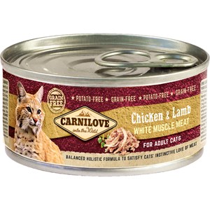 Kattmat Carnilove Adult Chicken & Lamb 100g