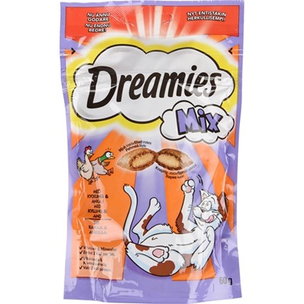 Dreamies Mix anka och kyckling