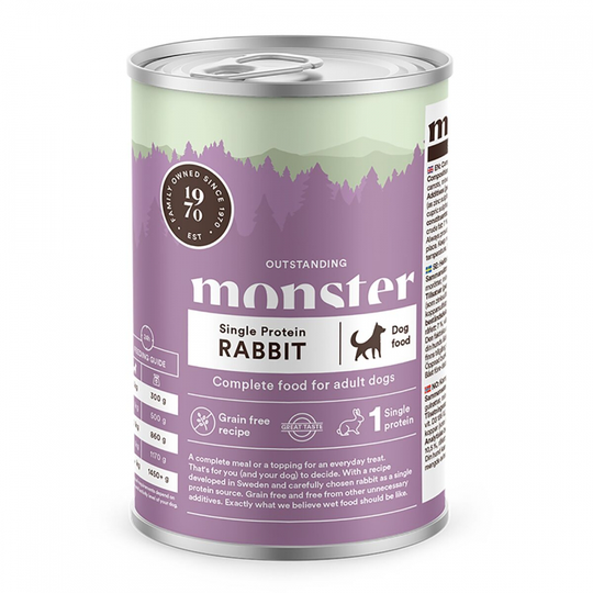 Monster Dog Adult Single Protein Rabbit 400 g