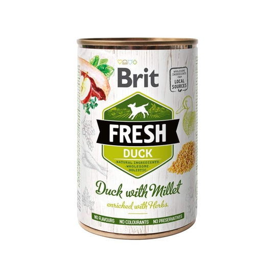 Brit Fresh Duck with Millet 400 g