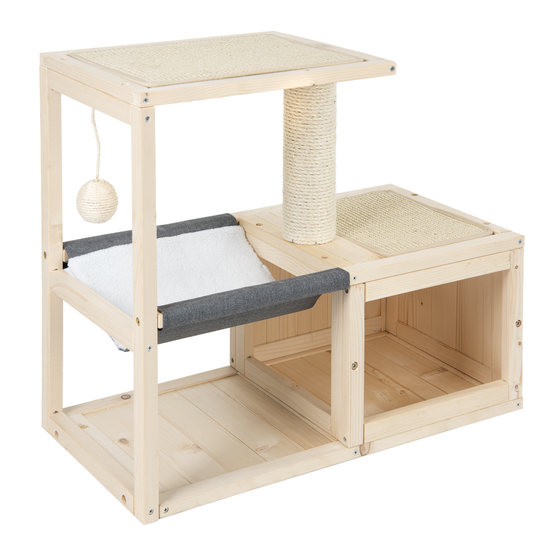 Modern Living Bora Bora katthus - L 70 x B 35 x H 60 cm
