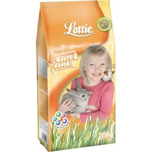 Smådjursfoder Lottie Havre & Vetekli, 1,5 kg