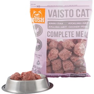 Kattmat MUSH Vaisto Cat Kyckling-Gris, 0,8 kg