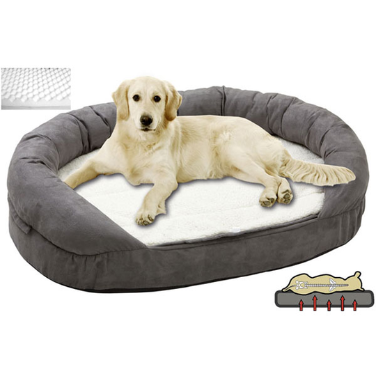 Karlie Orthobed Ortopedisk Memory Foam Hundbädd Grå - Large
