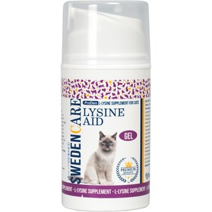 Kosttillskott Katt Swedencare Lysine Aid