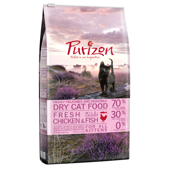 Purizon Kitten Chicken & Fish - Ekonomipack: 2 x 6,5 kg