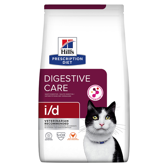 Hill's Prescription Diet i/d Digestive Care Chicken kattfoder - 8 kg