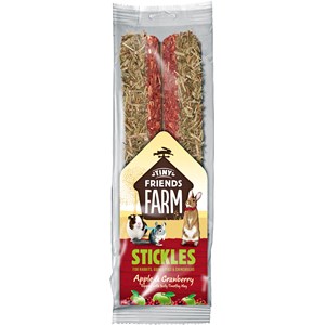 Gnagargodis Pet-Foods Stickles Äpple & Tranbär, 100 g