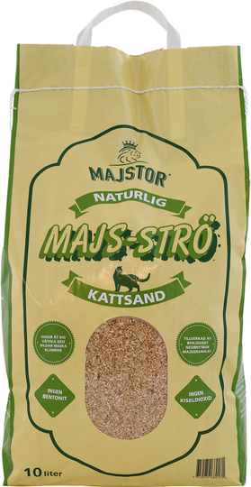 Majsströ Kattsand - 10 L