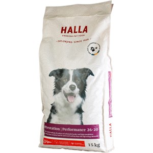 Hundfoder Halla Prestation, 15 kg