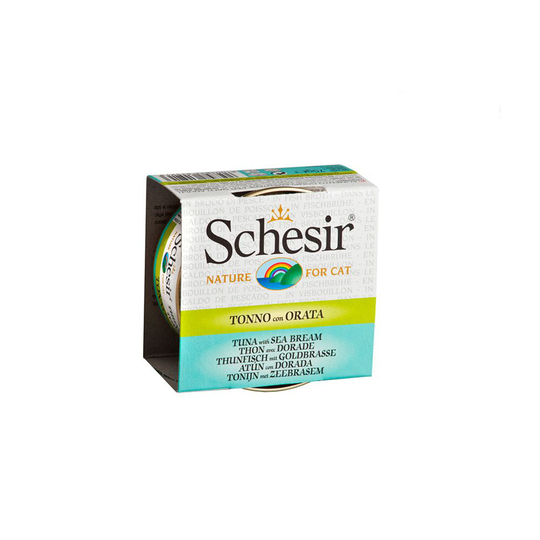 Schesir Cat Tuna & Sea Bream Gravy 70 g