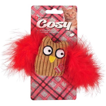 KattLeksak Cosy uggla med prassel