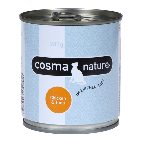 Cosma Nature 6 x 280 g - Kycklingbröst & tonfisk