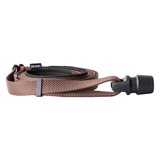 GOLEYGO bandkoppel, brunt - by Kerbl - Stl. M: 140 - 200 cm långt, 20 mm brett