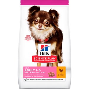 Hundfoder Hills Science Plan Adult Light Small and Mini Chicken, 1,5 kg