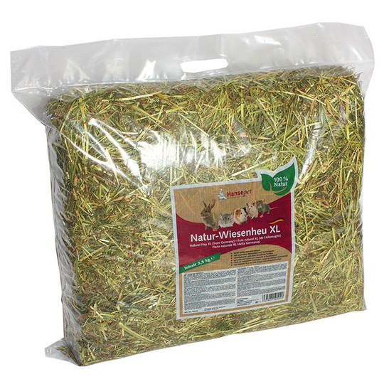 Hansepet Natur ängshö - 2,5 kg