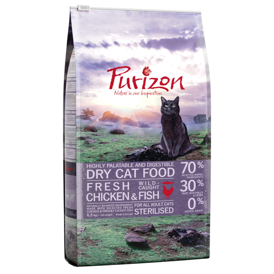 Purizon Adult Sterilised Chicken & Fish - 6,5 kg