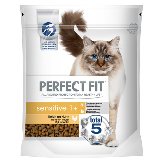 Perfect Fit Sensitive 1+ Kyckling - Ekonomipack: 6 x 750 g