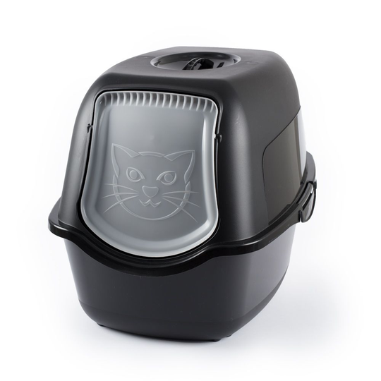 Rotho MyPet Kattoalett Solid (Svart)