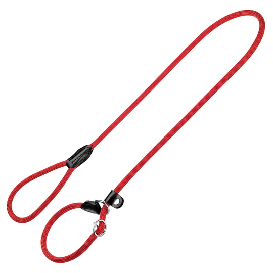 HUNTER Freestyle retrieverkoppel - 170 cm lang, Ø 10 mm, rött