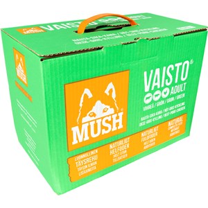 Hundfoder Mush Vaisto Grön Nöt-gris-kyckling, 10 kg