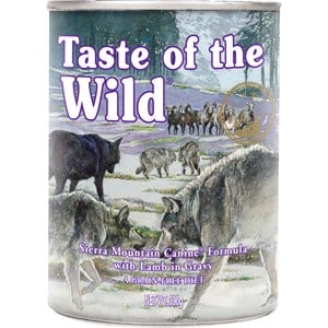 Hundmat Taste of the Wild Sierra Mountains Lamb, 390 g