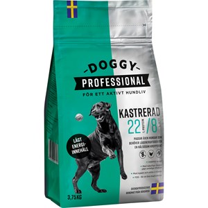 Hundfoder Doggy Professional Kastrerad, 3,75 kg