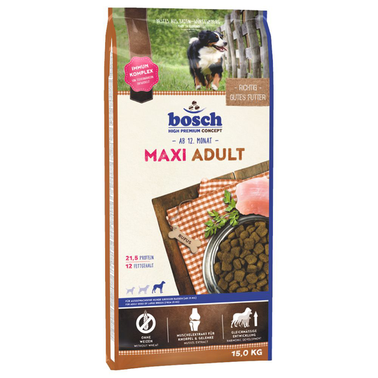 bosch Maxi Adult - Ekonomipack: 2 x 15 kg