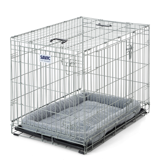 Savic Dog Residence med kudde - Storlek M: B 61 x T 91 x H 71 cm