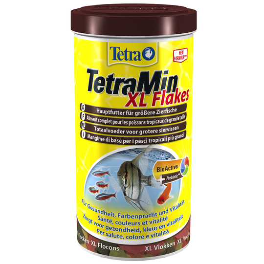TetraMin Flakes flingfoder - Ekonomipack: 2 x 1000 ml (stora flingor)