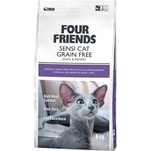 Kattmat Four Friends Grain Free Sensitive, 6 kg