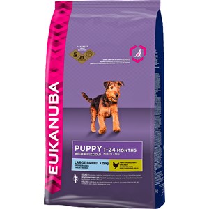 Hundfoder Eukanuba Puppy Large breed, 3 kg