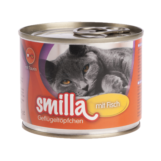 Smilla Poultry Pot 6 x 200 g - Mört fjäderfäkött med fisk