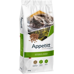 Kattmat Appetitt Sterilised 10 kg
